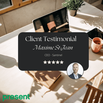 Client testimonial