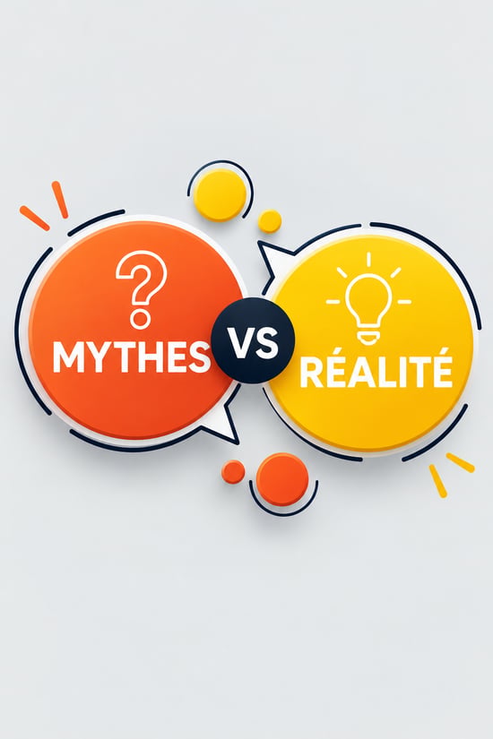 Mythes vs réalité Infographic